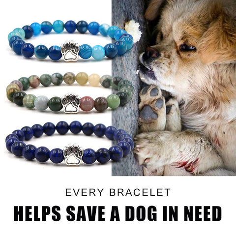 Buddha Stones “Save A Dog” Bracelet Bracelet Bracelet 2