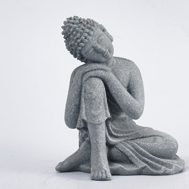 Sitting Meditation Buddha Blessing Compassion Decoration