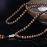 108 Mala Beads Rosewood Jade Calm Bracelet