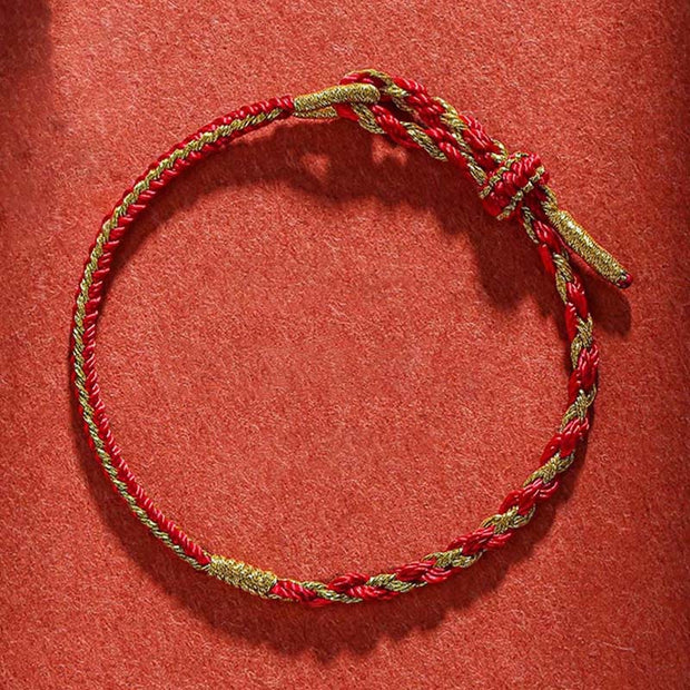 Chinese Zodiac Animals Bracelet Unisex Handmade Braided Red String Bring  Lucky