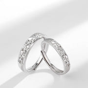 925 Sterling Silver PiXiu Balance Adjustable Couple Ring