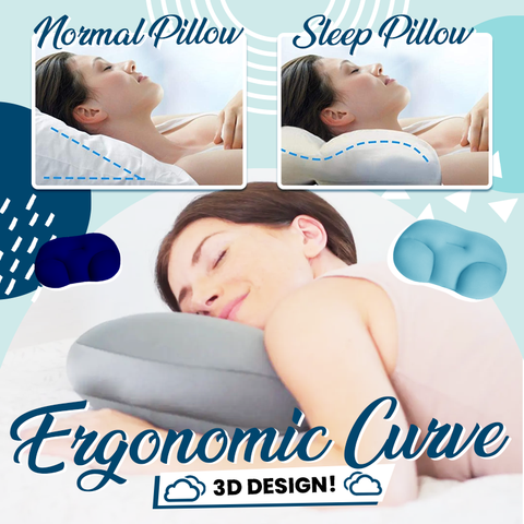 Sov bedre med ergonomisk hovedpude