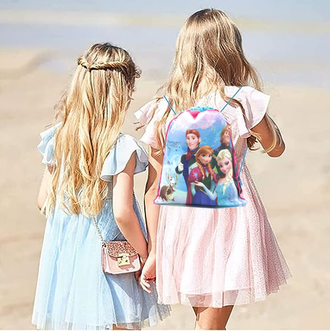 Praktisk rygsæk til børn med anna og elsa