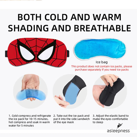 Marvel Helte Spiderman med ispose og afkøling cool