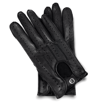 Bad One - Perforated Suede Driving Gloves - Red/Black – THE OUTLIERMAN