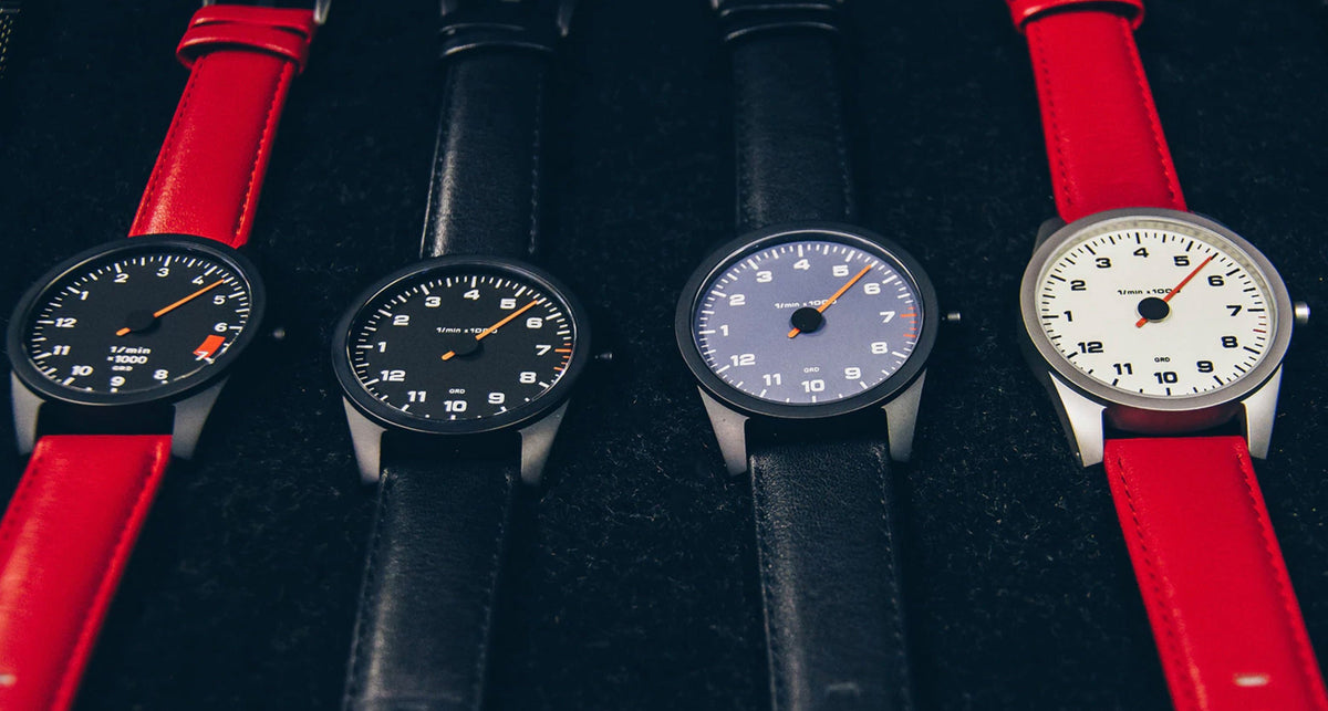 A collection of four watches by GRD