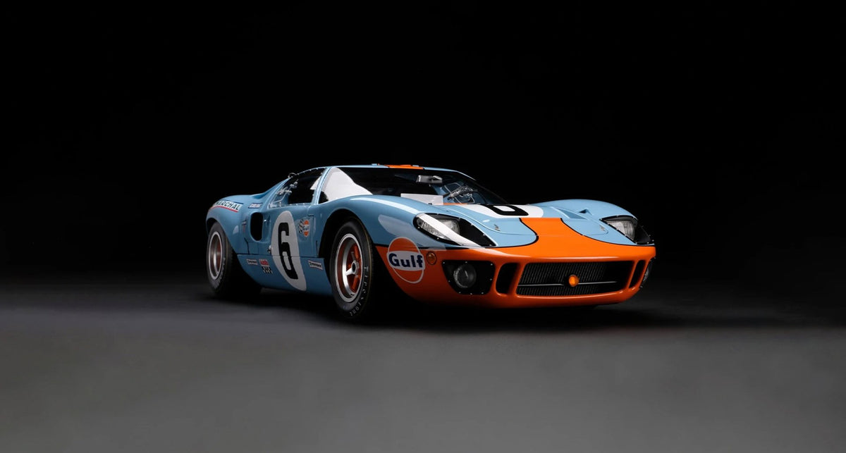 A studio shot of model Ford GT40 by Amalgam Collection