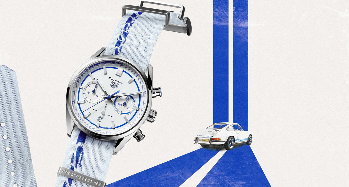 TAG Heuer celebrates the Porsche 911 Carrera RS 2.7 