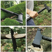 Load image into Gallery viewer, Foldable Tactical Axe Multi Tool Kit Emergency Gear Tourist AX Survival Axe Outdoor Portable Tomahawk Wild Camping Hatchet топор
