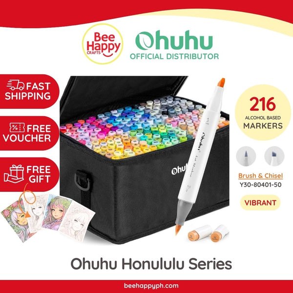 Ohuhu Honolulu 48 Colors Dual Tips Alcohol Art Markers – ohuhu