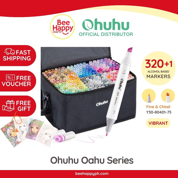 ohuhu pastel markers alcohol based-96 pastel