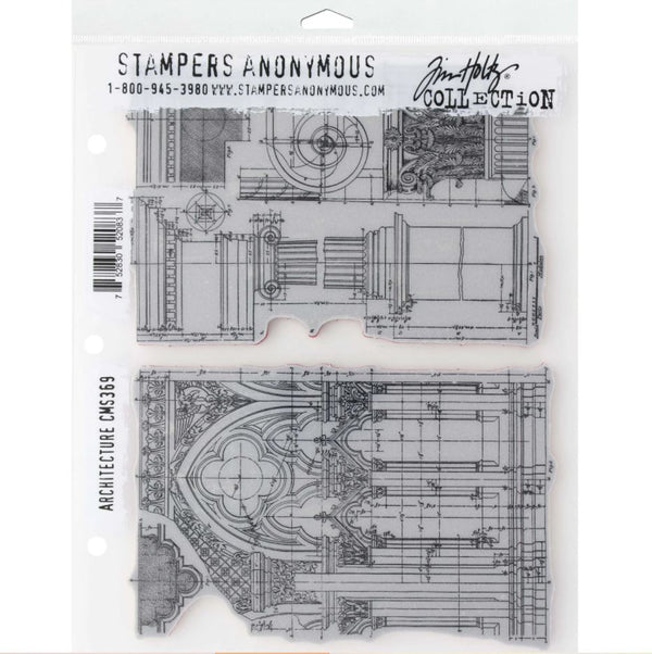 Tim Holtz Travel Stamp Platform: 6.5 x 6.5 inches 