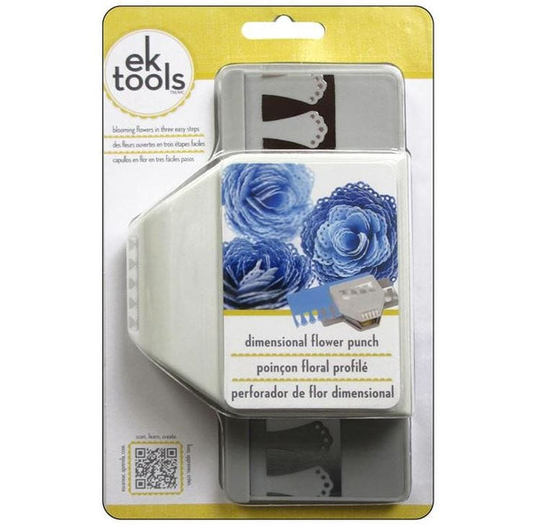 EK Tools Leaf and Flower Punch, Confetti Paper Punch