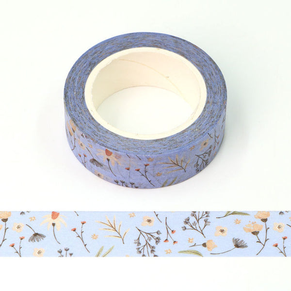 Silver Holographic Foil Metallic Washi Tape 15mm X 10m 