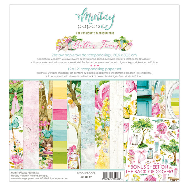 Mintay Papers - Blissful Time - Paper Die Cuts