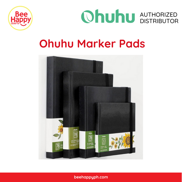 The Ohuhu marker organizer is made of bamboo and can store up to