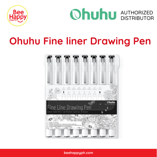 Ohuhu Sketchbook Marker Drawing Paper Thick A4 Square 200gsm (Set of 2)