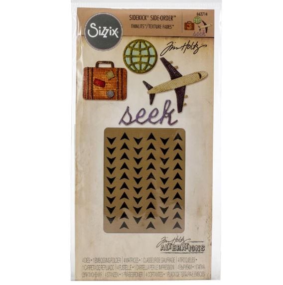 Sizzix Sidekick Side-Order Thinlits Set - Noted by Tim Holtz