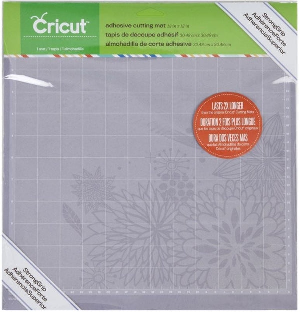 Cricut Adhesive Cutting Mats - Pkg of 3, Light, Standard, and Strong Grip