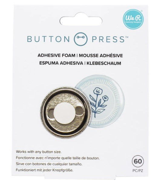 We R Memory Keepers Ultimate Button Press Bundle, Includes 661104 Button  Press Bundle, Heart Insert, Heart Buttons, Pin Back Refill, Small, Medium