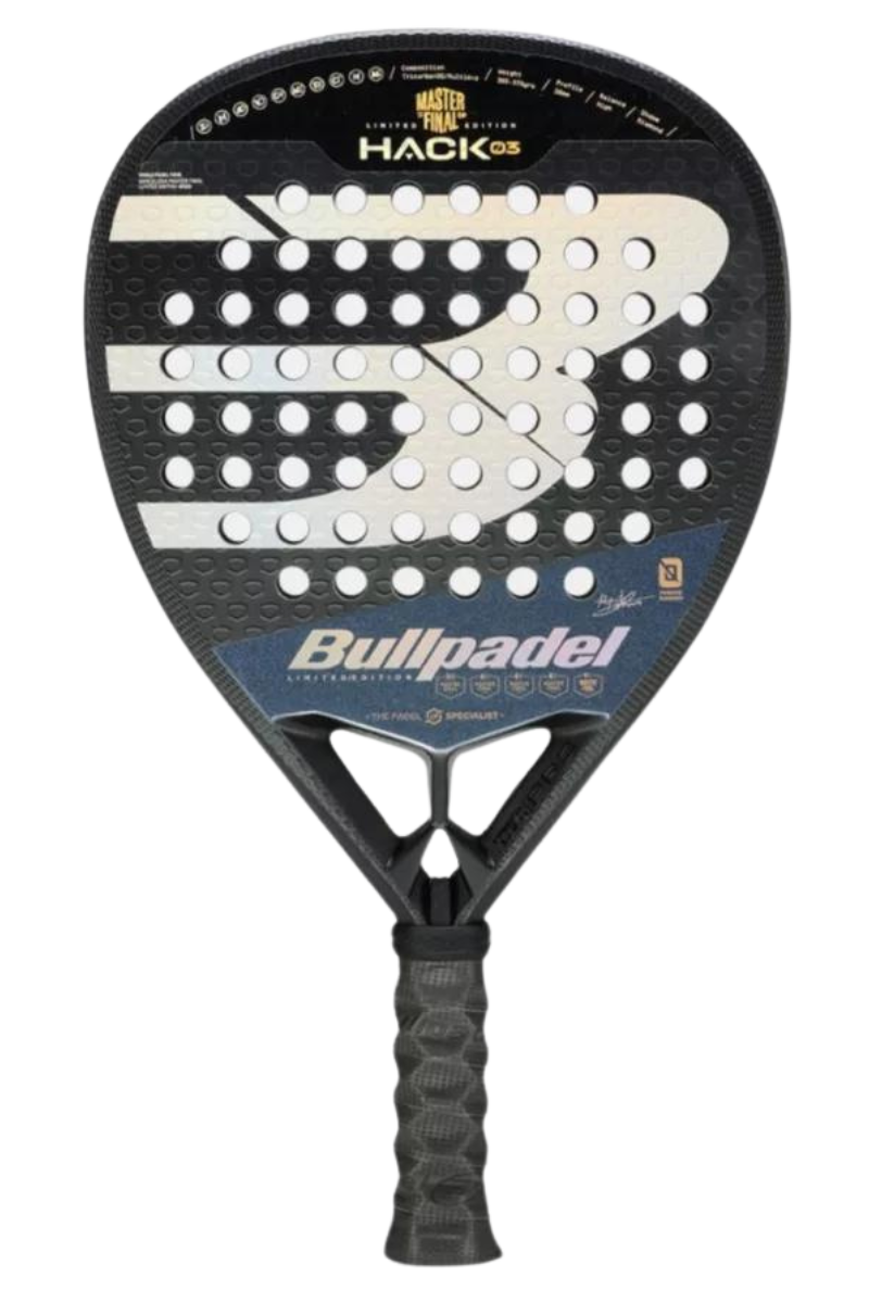 Se Bullpadel Hack 03 2024 - Master Final Limited Edition - Padel bat hos Padelrack