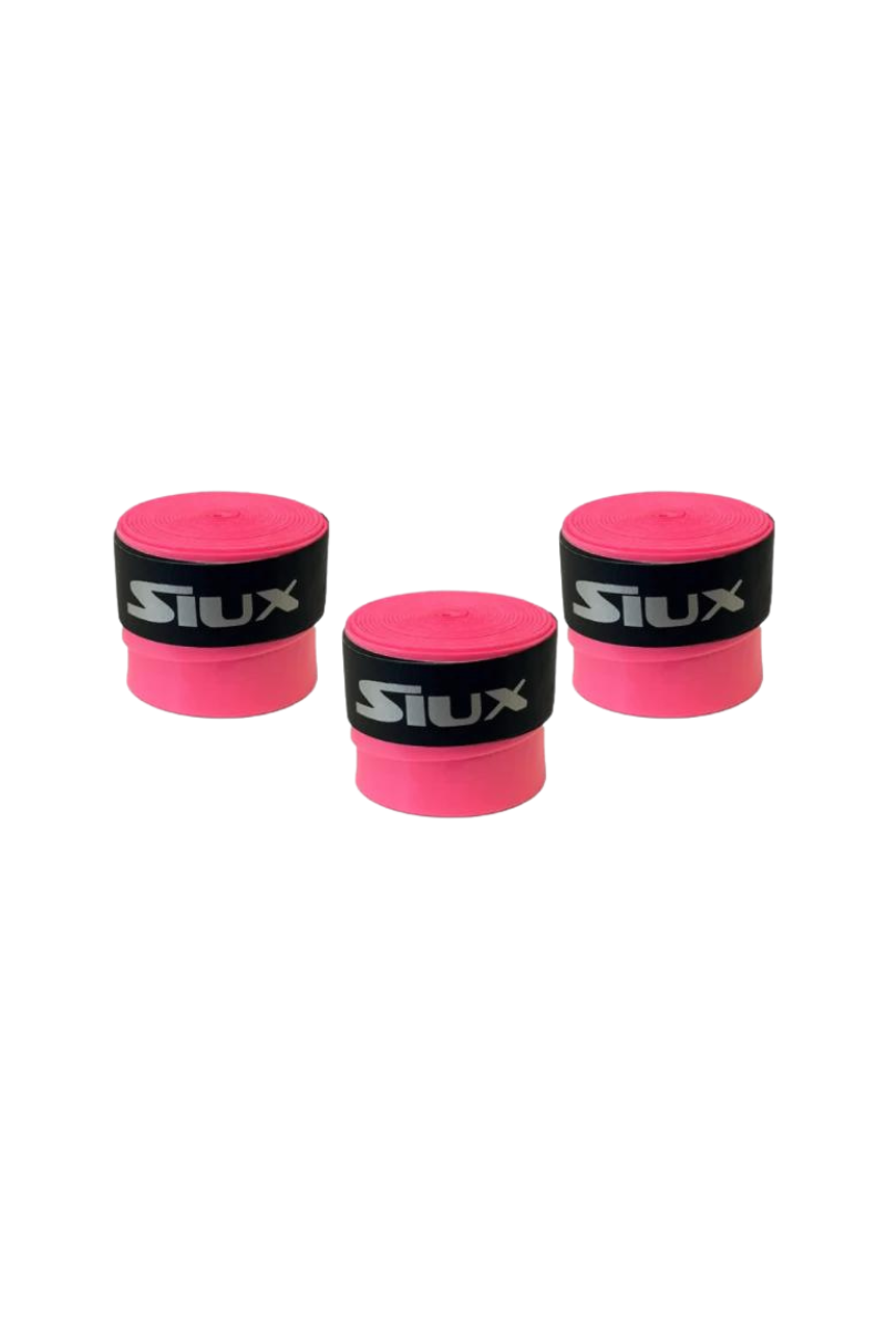 Se Siux Pro Overgrip - 3 styk - Pink - hos Padelrack