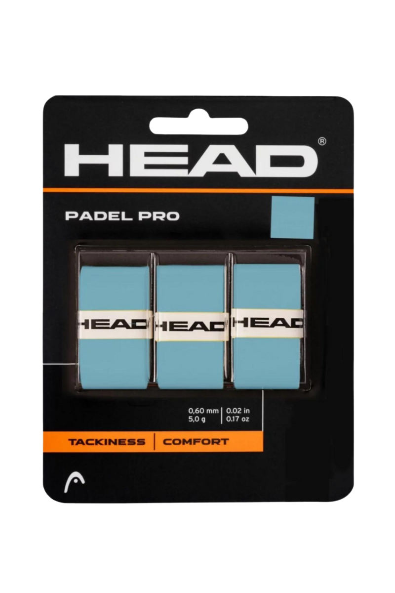 Billede af Head Padel Pro Overgrip - 3 Pak - Blå - Overgrip