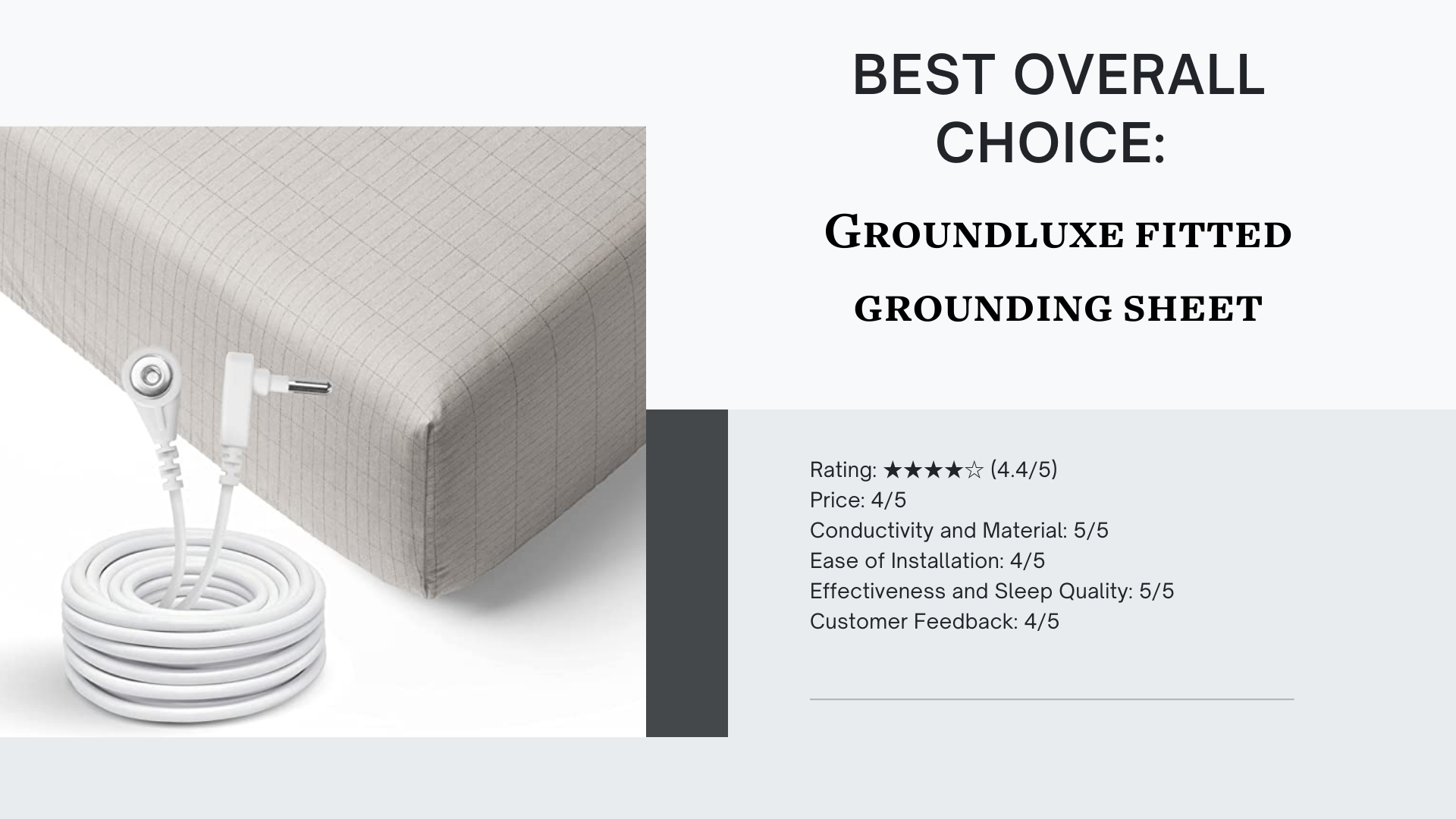 groundluxe fitted sheet