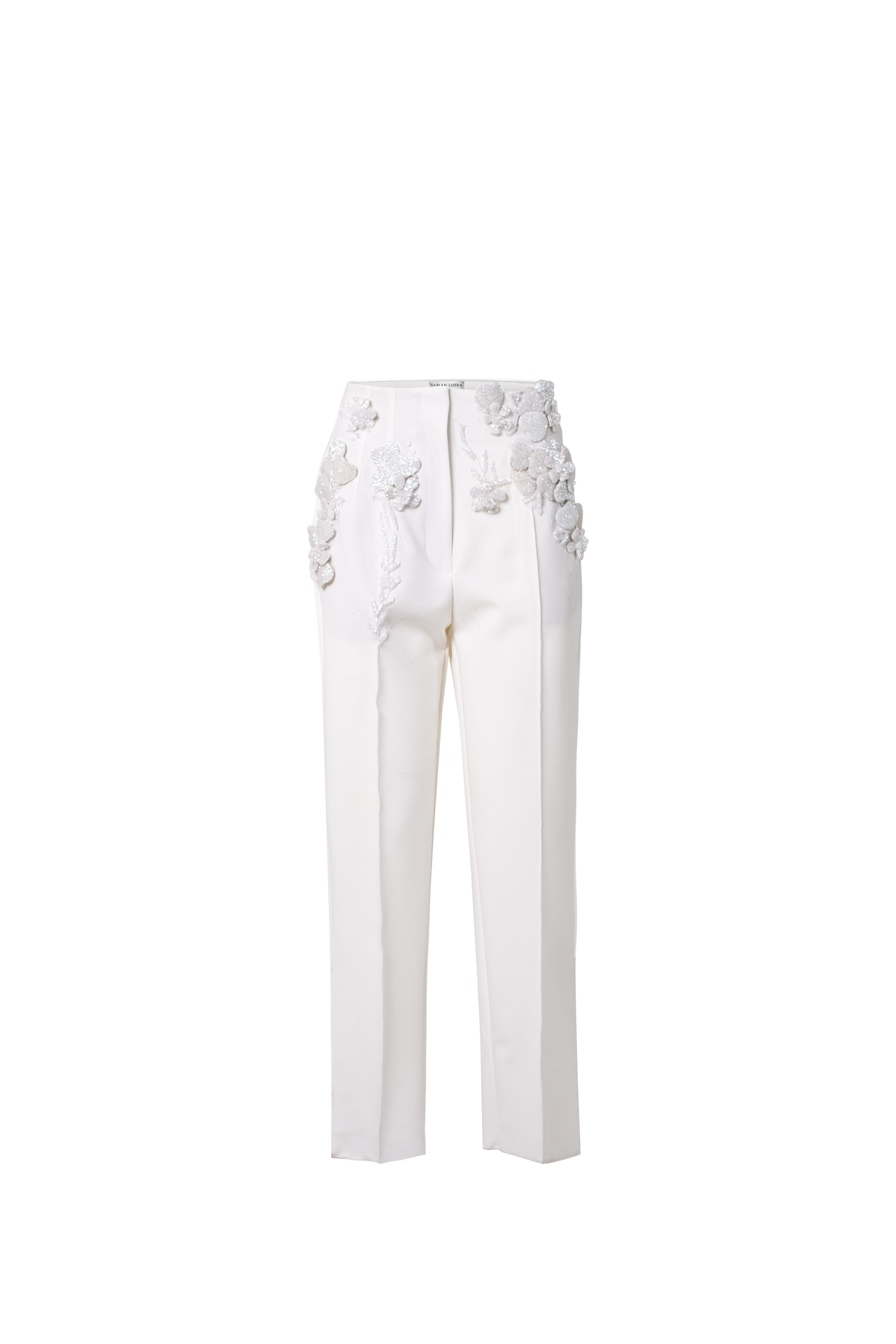 Cady White Trousers