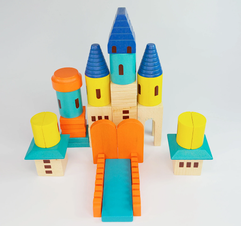 Wooden toys Building Block