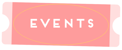 ticket that says, "events"