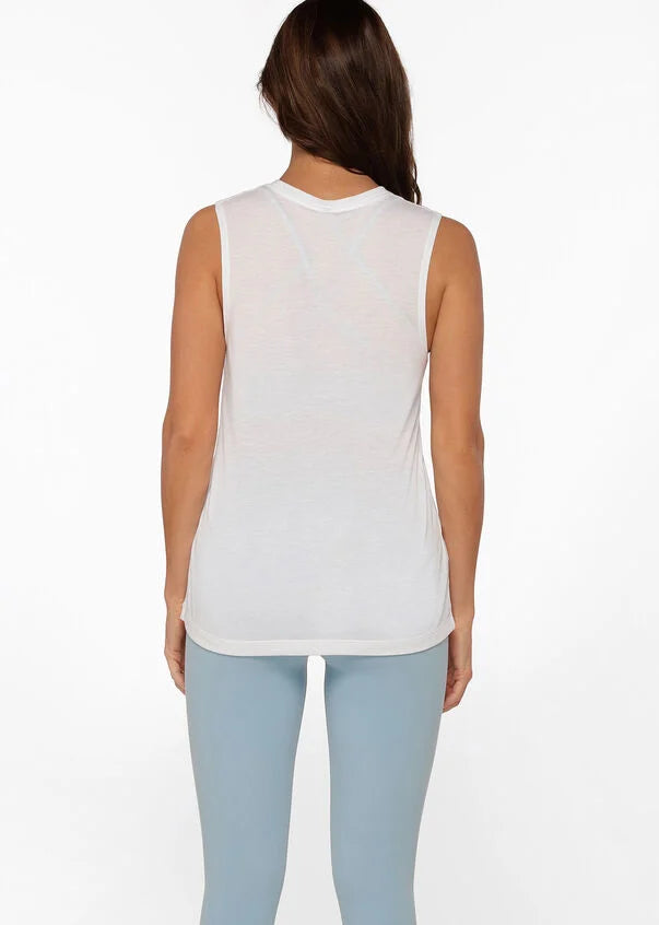 Lotus Muscle Tank by Lorna Jane Online, THE ICONIC