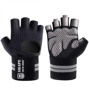 Workout Gloves Full Palm Protection for Gym, Cycling, Exercise, Breathable, Super Lightweight for Mens and Women - DiningStorm - Full Workout Gloves