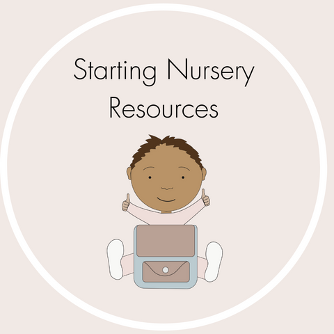 Link to Personalised Printable free resources for toddlers starting nursery