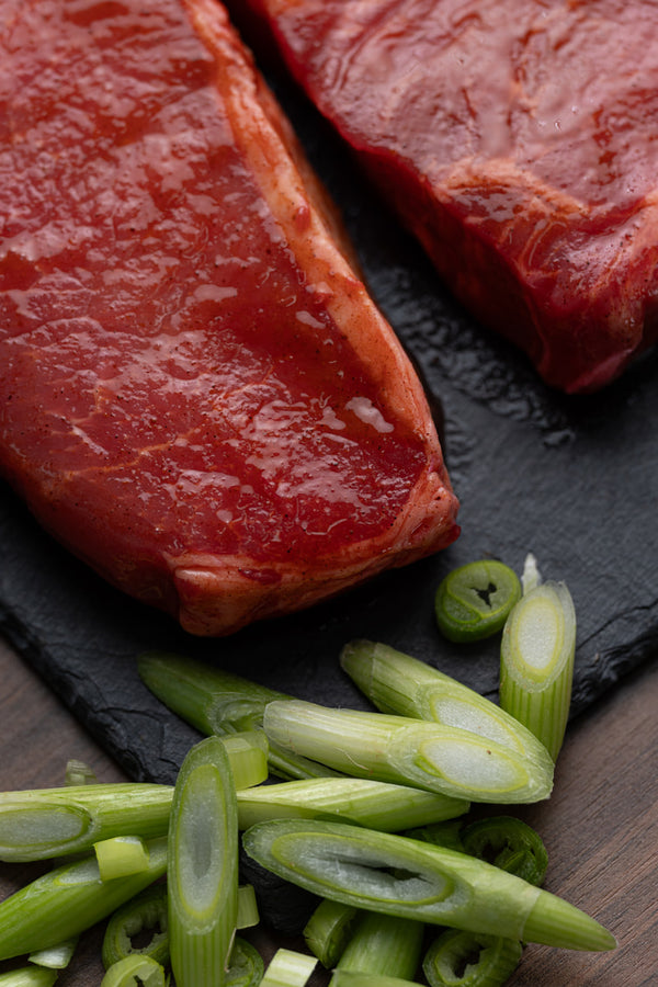Pork Steaks with Chinese Glaze
