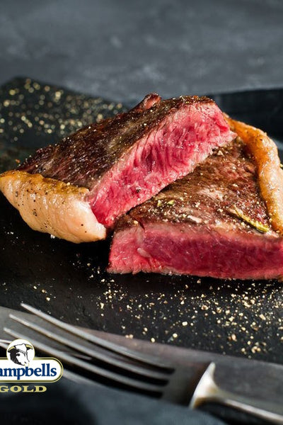 Campbells Gold 30-Day Dry Aged Beef Shorthorn Rump Steak Image