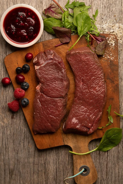 Scottish Wild Venison Steaks Twin Pack Image