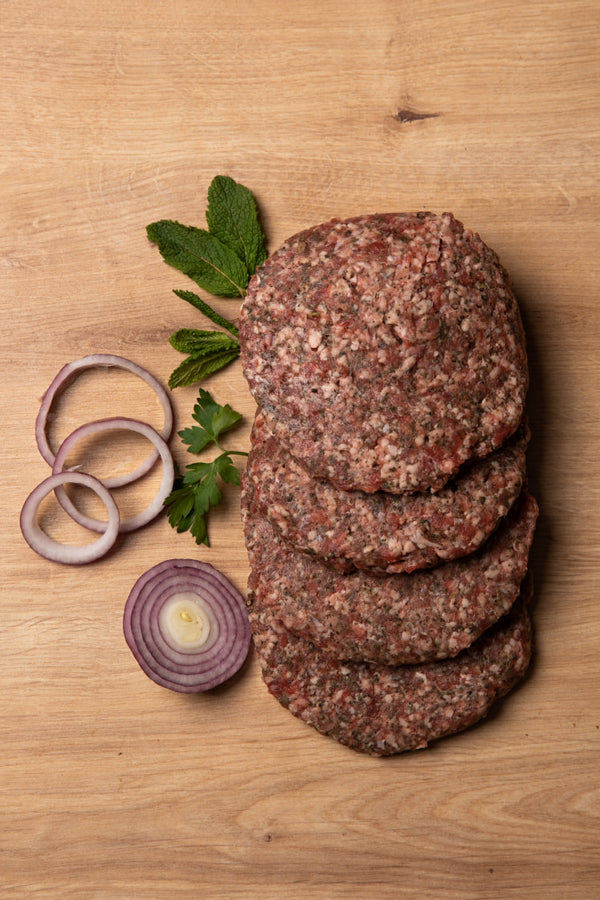 Lamb and Mint Burger Pack of 4