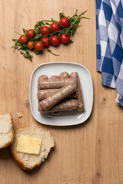 Pork And Leek Sausages Image