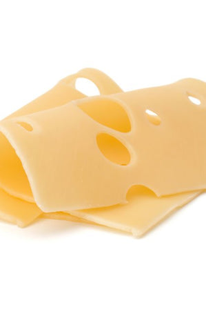 Emmental cheese slices 50 x 20g slices
