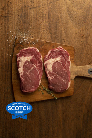 Scotch Beef Ribeye Steak Twin Pack
