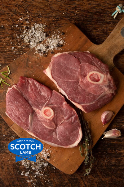 Scotch Lamb Leg Steaks Bone In Twin Pack Image