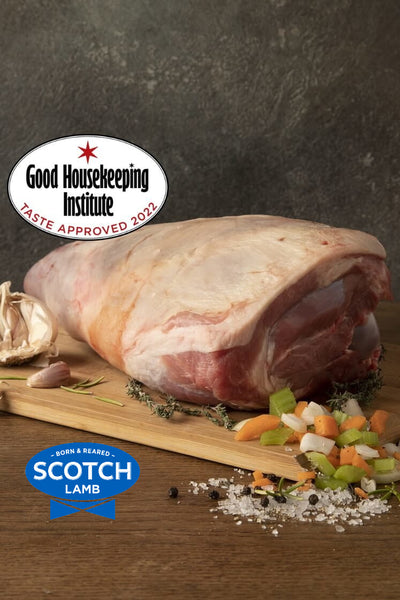 Scotch Leg Of Lamb On The Bone Image