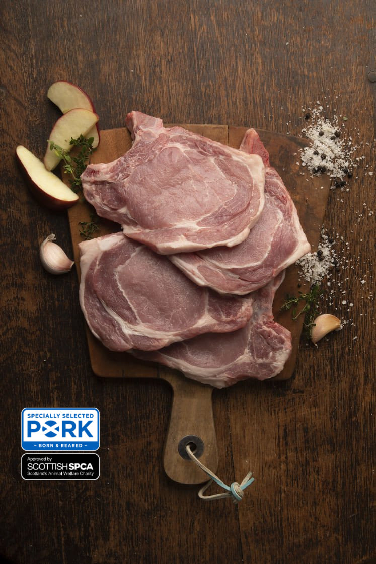 Specially Selected Pork Chops Pack of 4 Image