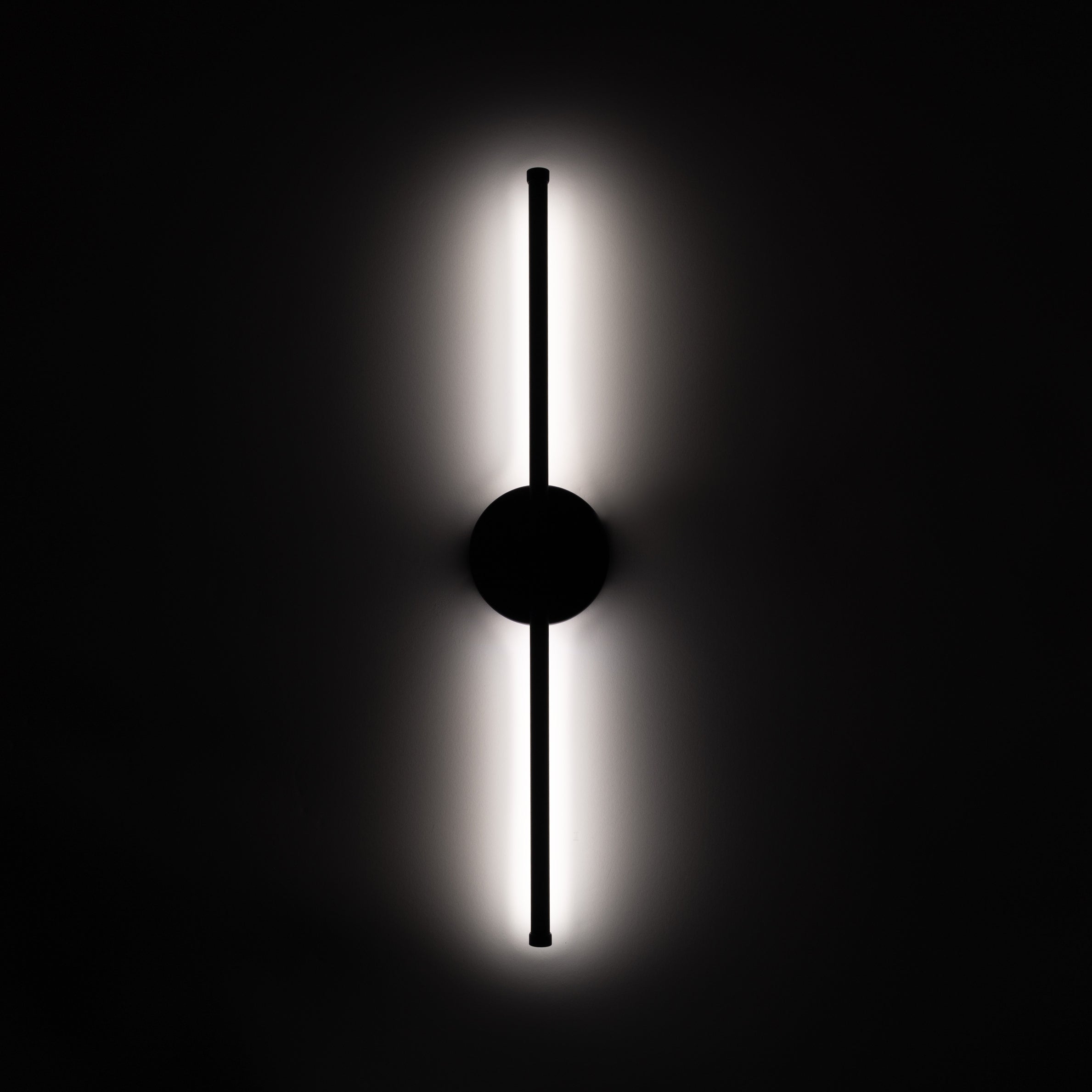 Minimalist LED Round Wall Sconce - Modern Ambient Atmosphere Lighting ...