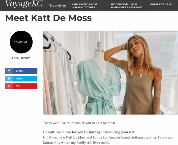 VoyageKC | Meet Katt De Moss