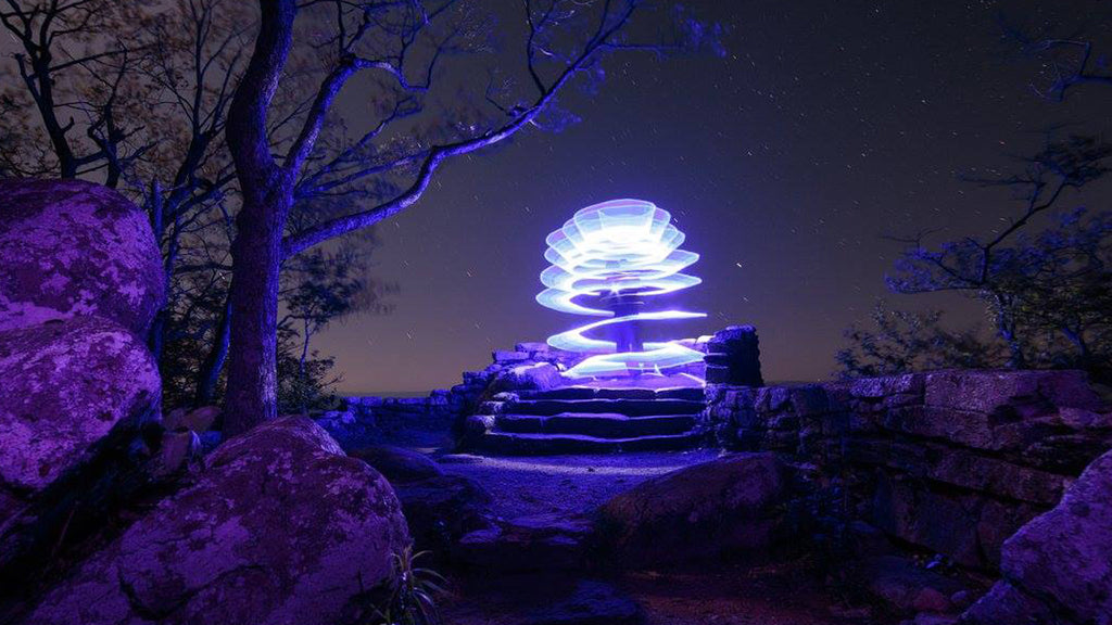 Light Painting Tutorial, How To Light Paint A Spiral – Light Painting  Brushes