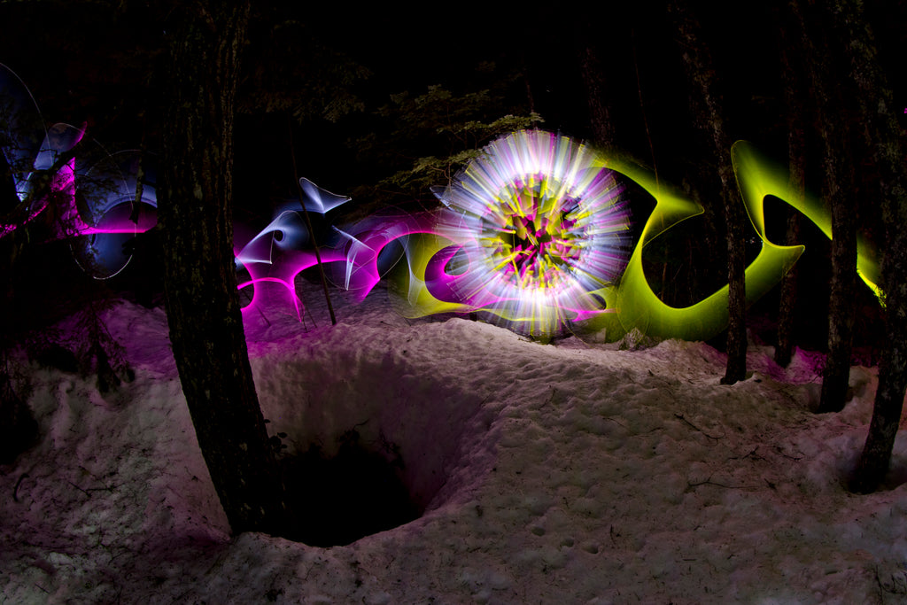 Light Painting Brushes Orb by Chris Bauer 