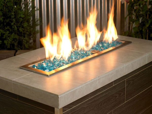 Azuria Fire Glass rocks for fire pits, fireplaces, fire bowls and planters