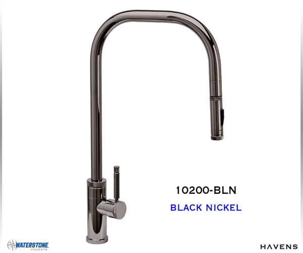 Waterstone Fulton Industrial Extended Reach PLP Pulldown Faucet – Toggle Sprayer